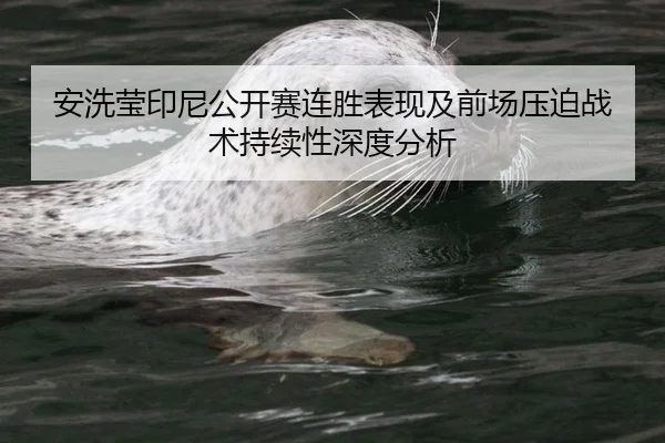 安洗莹印尼公开赛连胜表现及前场压迫战术持续性深度分析